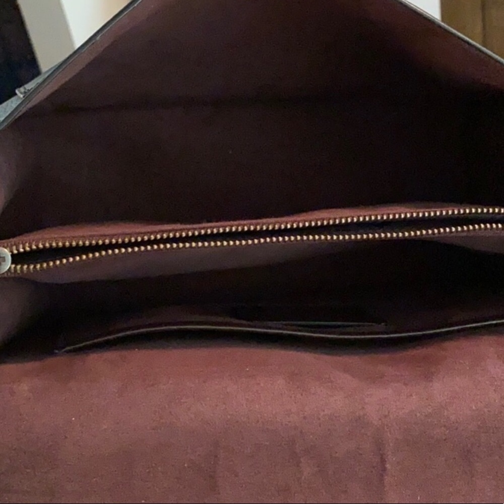 Coach Tabby Color Block Blue Grey Shoulder Bag - Picture 12 of 16